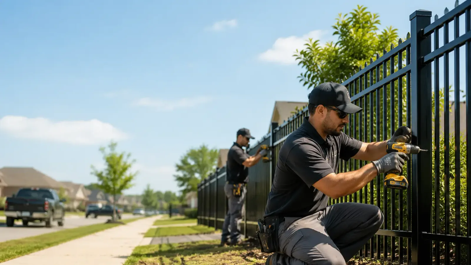 Metal Fence Installation in Persia, IA
